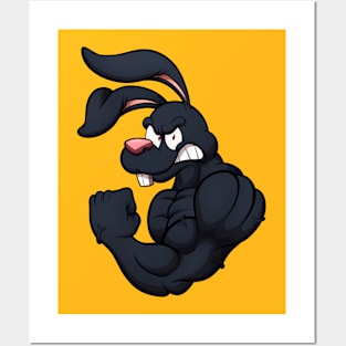 Strong Bunny Posters and Art